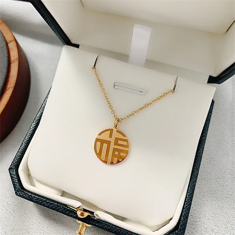 YUN RUO 2020 Fashion Letter V Pendant Necklace Chain 18 K Gold Plated  Titanium Steel Jewelry Woman Gift Accessories Never Fade - AliExpress