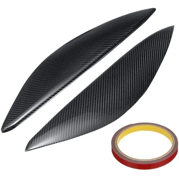 

Carbon Fiber Headlight Eyebrow Eyelids Trim Cover HeadLamp Sticker for Vauxhall/Opel Vectra C/Signum Facelift 2006-2008
