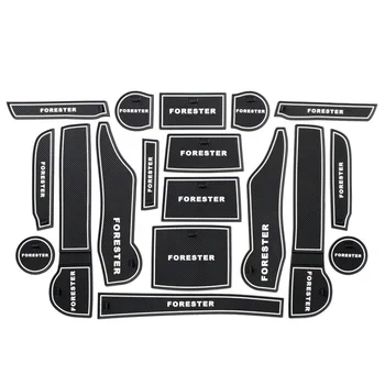 

Car Anti Slip Mats for Subaru Forester 2019 2020 Carstyling Cup Mat Door Anti-slip Mat Interior Modification Sticker Accessories