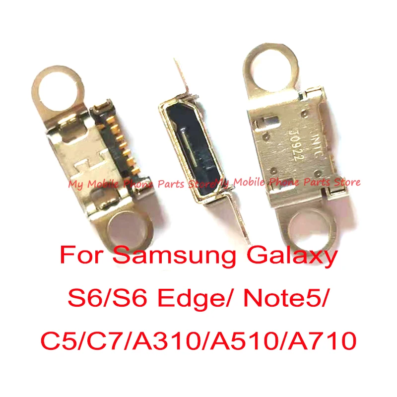2 ~ 200 шт. Оригинальный Micro USB разъем для зарядного порта док-разъем Samsung Galaxy S6 edge A310