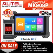 Autel MaxiCOM MK908P MS908PRO Automotive Diagnostic Scanner Bi-Directional Control Diagnostic Tool ECU Programming OBD2 Scanner