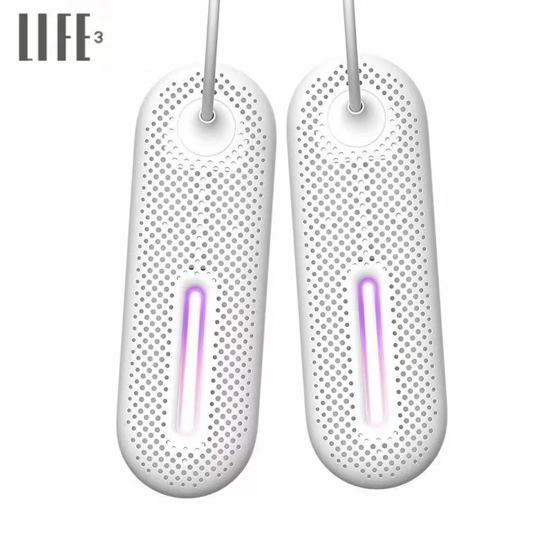 

3Life White/Pink Household Electric Sterilization Shoe Dryer Constant Temperature Drying Deodorization 360 Degree Drying New