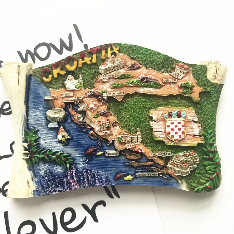Souvenir del turismo mondiale magneti da frigorifero Adesivi da frigorifero Piramide egiziana India Dubai Israele Bali Kuwa regali da collezione  15
