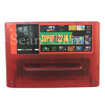 

Super 100 in 1 Video Game Nin Turts IV Mega Man X for 16bit 46 pin NTSC Console with Video Card Cartridge Compilation