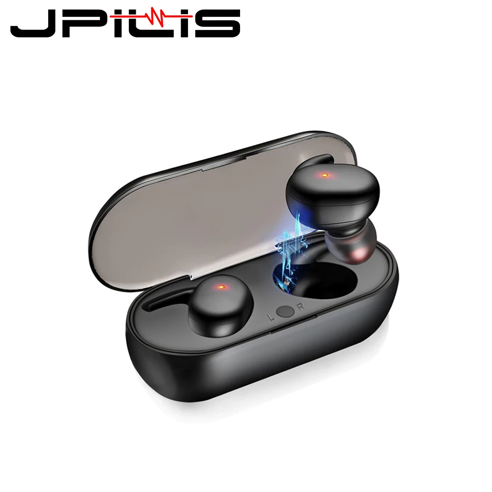 Bluetooth 5 0 беспроводные наушники TWS стерео HiFi с зарядкой чехол шумоподавлением
