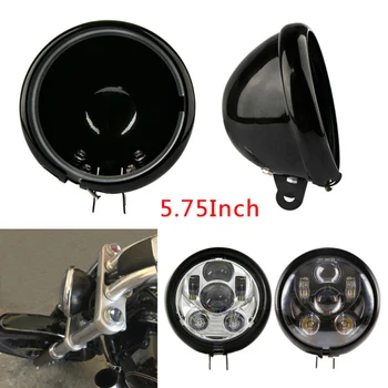 

Housing 1* Motorcycle Black Parts Accessories High Quality 5.75Inch Durable