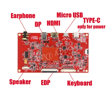 

HDMI EDP HD LCD Controller Board for iPad 5 Air 9.7 inches LP097QX2-SPAV LTL097QL02 A01 A02 1536X2048 EDP LCD Display Panel