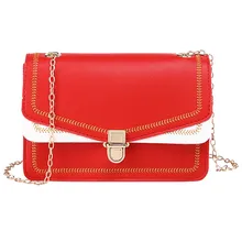 Женские сумки с буквенным принтом модная маленькая квадратная сумка из искусственной кожи с пряжкой на цепочке дамская сумка через плечо сумка-мессенджер для мобильного телефона