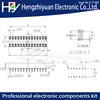 ИС розетки DIP8 DIP14 DIP16 DIP18 DIP20 DIP28 DIP40 контакты круглое отверстие 2,54 PCB разъем DIP гнездо 6 8 14 16 18 20 28 32 40 pin ► Фото 2/5