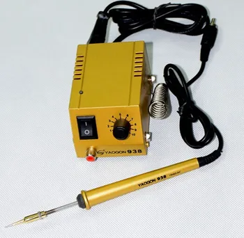 

Upgrade Version 938 Mini Soldering Station Fast Heating Soldering Iron Constant Temperature Miniwatt Welding Repair Machine