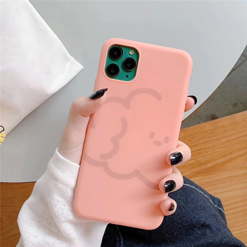 Милый мягкий чехол для телефона с мультяшными облаками Apple iPhone XR/XS/11/11 Pro LFX