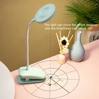USB Multifunction Led Clamp Desk Lamp Flexible Gooseneck Touch Dimming Table Lamp Clip On Lamp For Book Bed Office and Computer 3