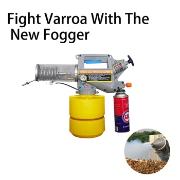 

Fight Varroa with the New Fogger Smoke machine Disinfecting insecticide small smoke machine to remove varroa mites
