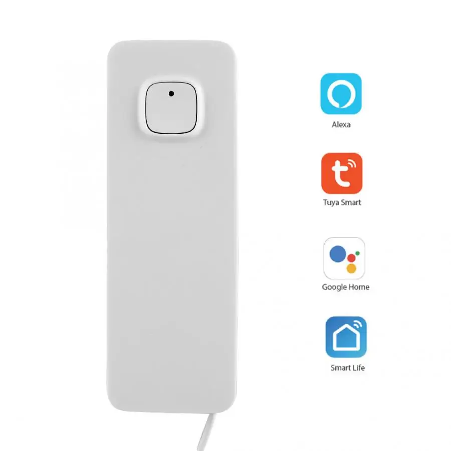 Умный Wifi датчик утечки воды детектор датчик usb зарядка для Google Assistant/Tuya Hot