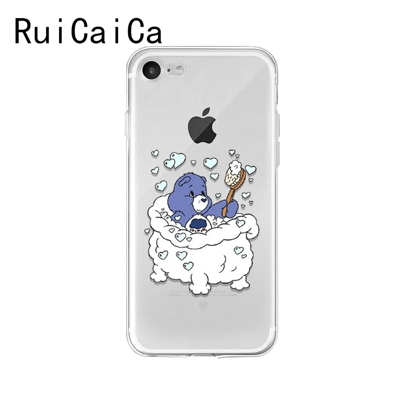 A6 Ruicaica розовый Care Bears рисунком в виде радуги покупателей качество чехол для телефона чехол для iPhone 6S, 6 plus, 7, 7 plus, 8, 8 Plus, X Xs Макс 5 5S XR 10 - Цвет: A6