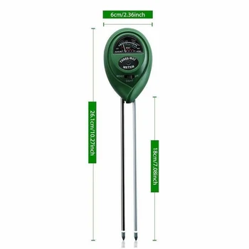 

Gardening Soil Tester 3 in 1 Garden tools Plant Plant care Detector Hygrometer