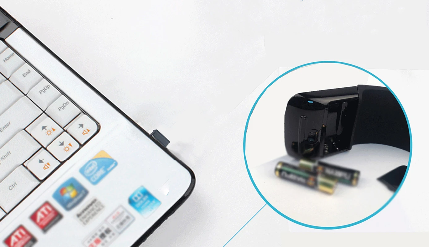 Черная мышь Мыши оптическая прокрутка для ПК+ usb-приемник портативный 2,4 ГГц складной беспроводной сенсорный