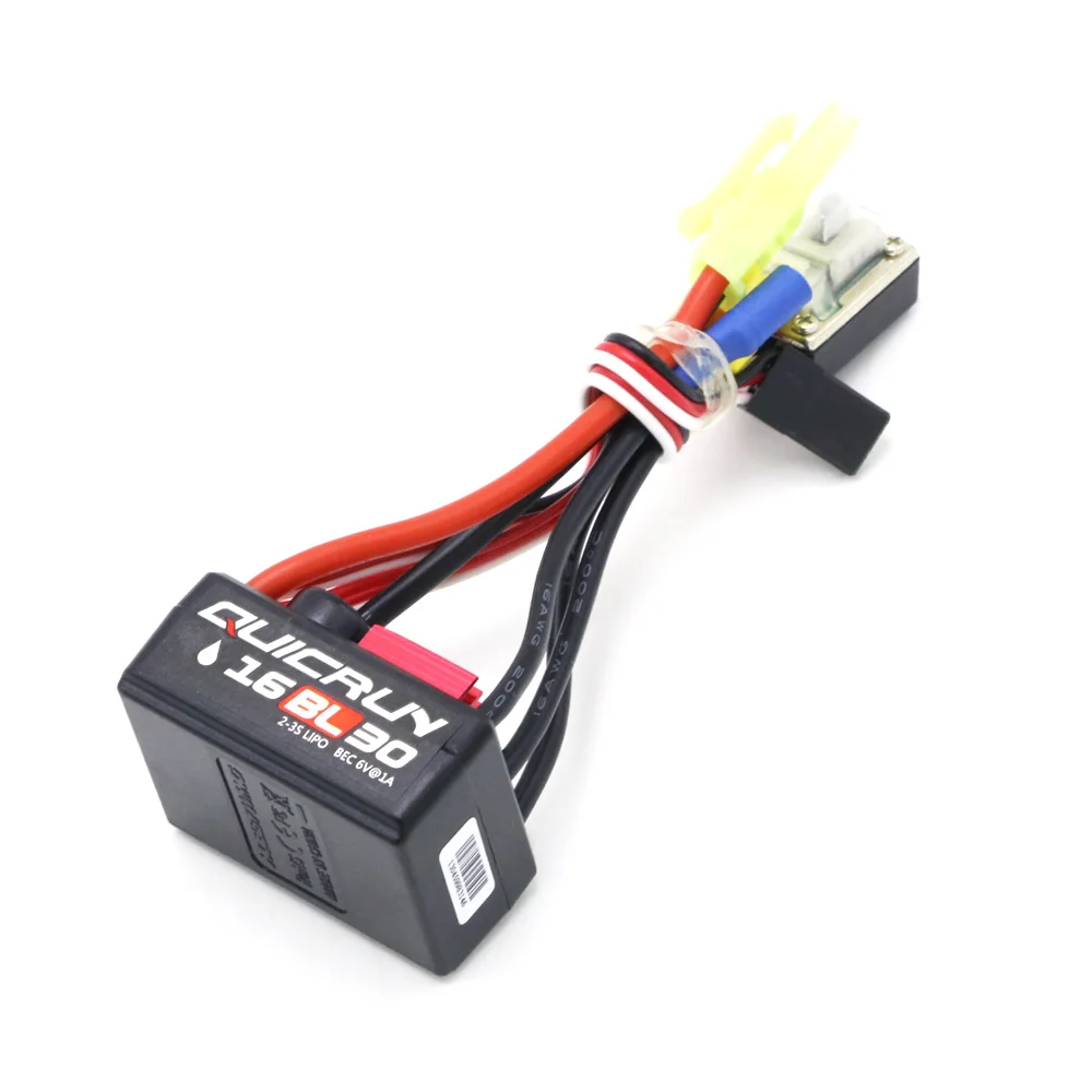 100% Оригинальный Бесщеточный Регулятор Скорости Hobbywing quirun 16BL30 30A для 1/16