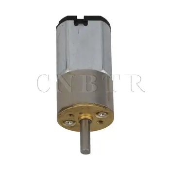 

CNBTR JGA16-030 DC6V 120RPM Metal Mini Turbo Worm Gearbox Reduction Gear Motor
