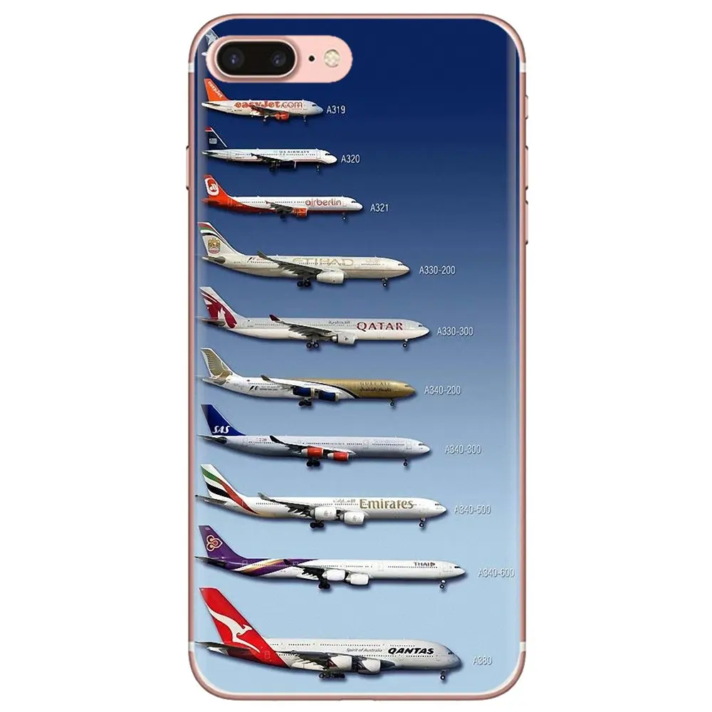 For iPhone 11 Pro 4 4S 5 5S SE 5C 6 6S 7 8 X XR XS Plus Max iPod Touch Silicone Case Housing Airplane Sunrise aircraft plane | Мобильные