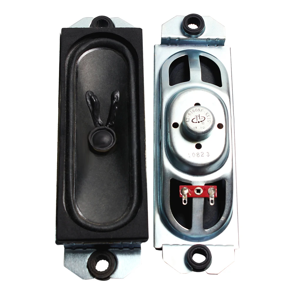 

2Pcs 2*6 INCH 8 Ohm 8W Speaker Paper Basin Magnetic Full Frequency Cloth Side Woofer Tweeter Horn DIY Home Audio System