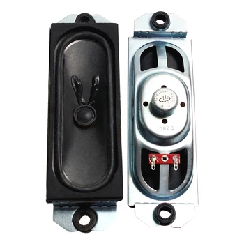 

2Pcs 2*6 INCH 8 Ohm 8W Speaker Paper Basin Magnetic Full Frequency Cloth Side Woofer Tweeter Horn DIY Home Audio System