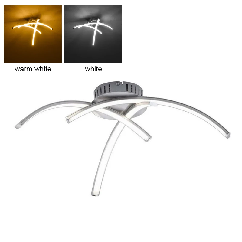 

Nordic lighting ceiling lamp led living room bedroom lighting modern minimalist creative trigeminal shaped ceiling light