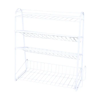 

1 PC Slope Portable 4 Layers Durable Layering Rack Kitchen Supplies For Home Bathroom Kitchen