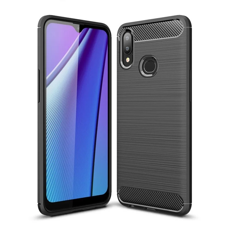 Ультра чехол Galaxy S20 двойной слой из углеродного волокна тонкий гибридный