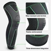 1 PCS Compression Knee Pads Support Sleeve Protector Elastic Kneepad Brace Spring Support  Volleyball Running  Silicone 3