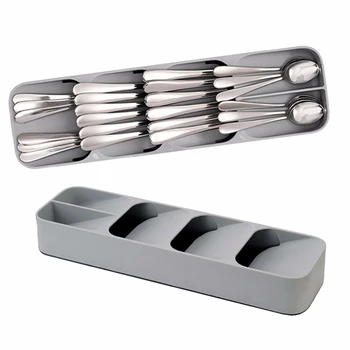 

NEW Safe Multifunction Cooking Utensil Easy Clean Kitchen Cutlery Drawer Organiser Kitchen Utensil Holder Knife Fork Spoon Tray