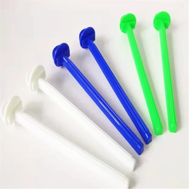 Plastic Perch Birdcage Training Stand Durable Grinding Chew Toy for budgerigar Parakeet Lovebird 5-Piece Color Random N1HF