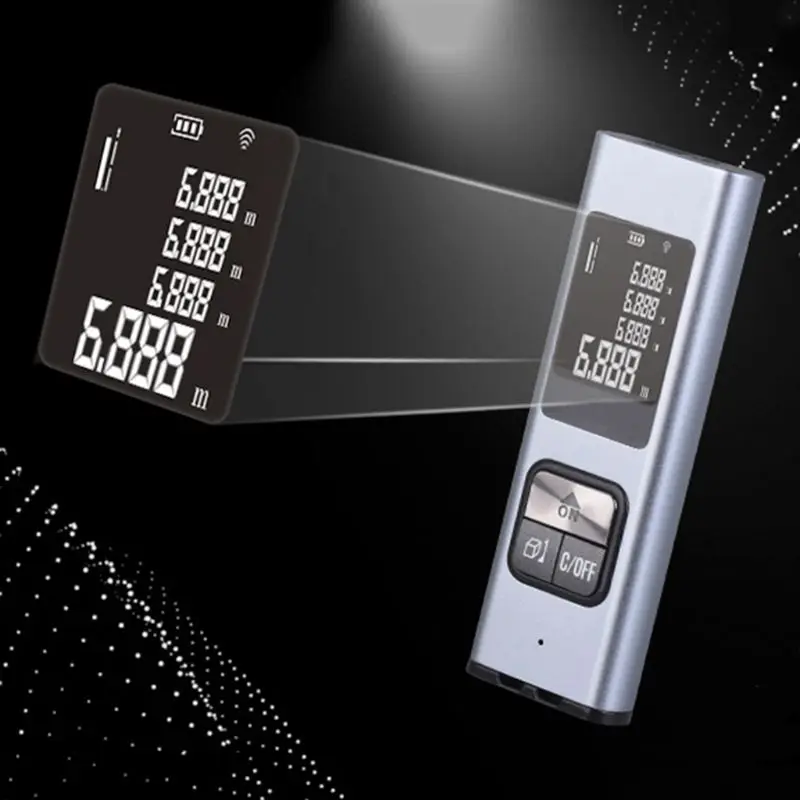 Portable Rechargeable Laser Rangefinder 40M Laser Distance Meter Range Finder Portable Rechargeable Laser Rangefinder 40M Laser Distance Meter Range Finder