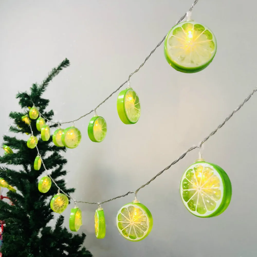 

LED Lemon String Lights Flashing Battery Power Indoor Outdoor Lighting for Home Birthday Garden Yard Patio Party Decorations