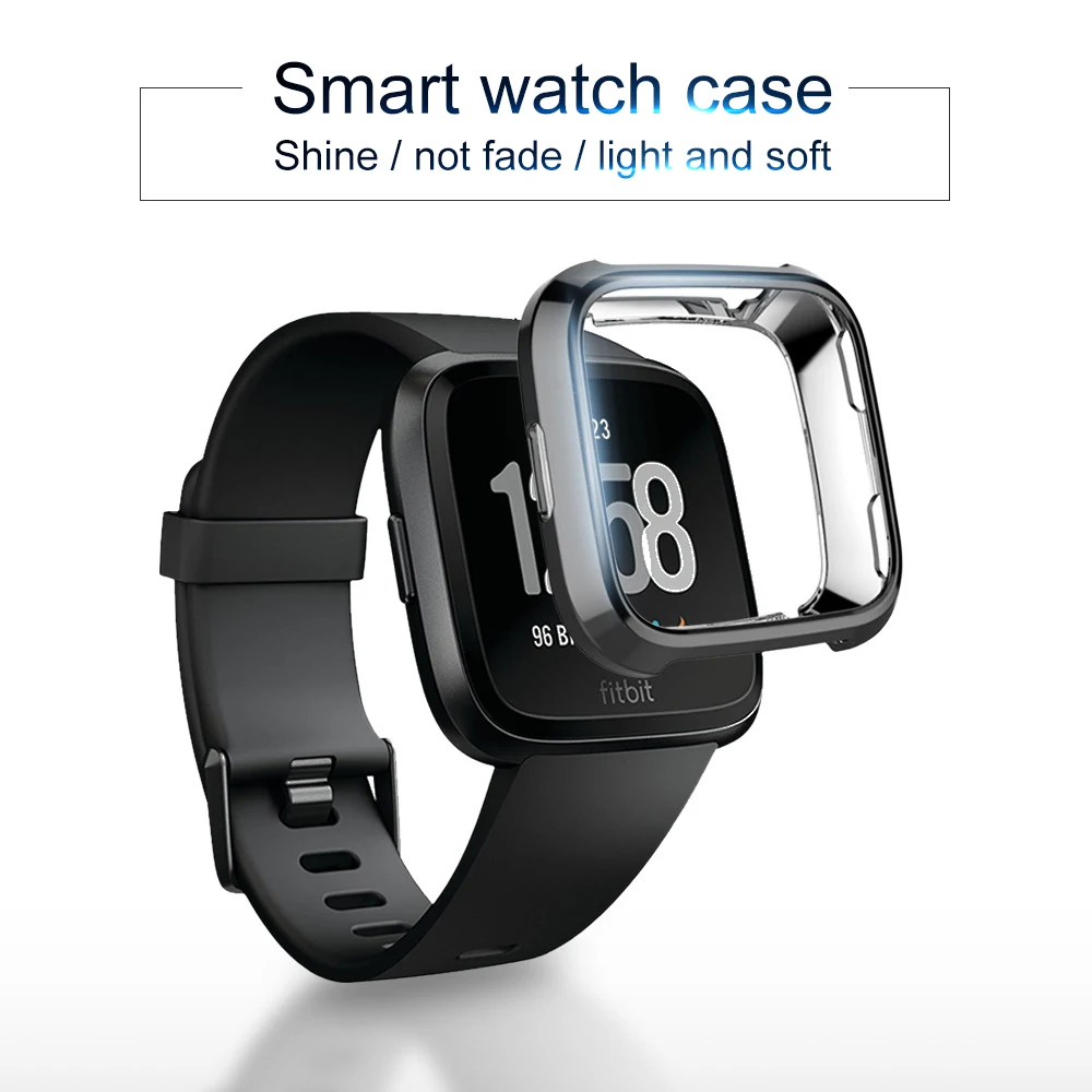 Чехол для Fitbit Versa/Versa 2/Versa Lite чехол на ремешок защита экрана аксессуары умных часов