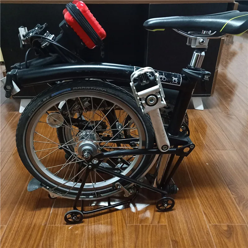 Задняя стойка для велосипеда Brompton, Аксессуары для велосипеда из алюминиевого сплава