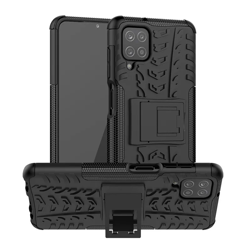 Armor Holder Case For Samsung Galaxy A12 A41 A01 Core M11 A11 J4 2018 Cover Phone Bumper 5G Funda | Мобильные телефоны и