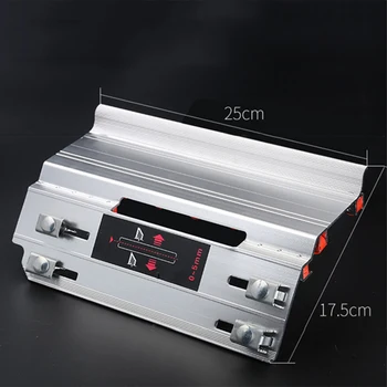 

2020 New Aluminum Tile Marble Beveling Machine 45 Degree Angle Cutting Tool Guide Auxiliary 25 x 17.5cm