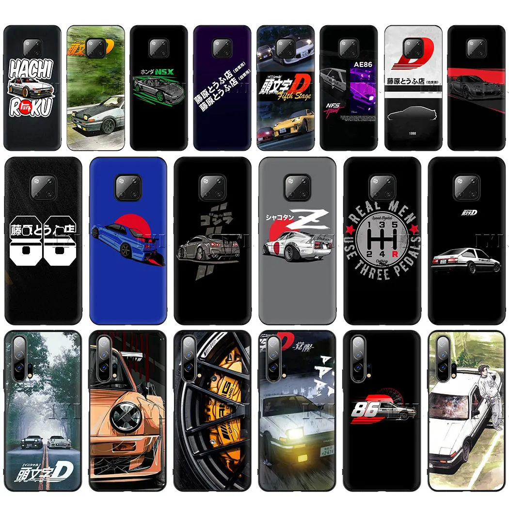 AE86 крутой спортивный комический Мягкий силиконовый чехол для телефона Huawei P8 P9 Lite