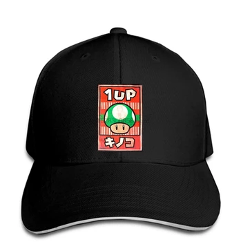 

Super Mario Bros - Propaganda 1up Mushroom Men Baseball Cap - Male Extra Large Snapback Cap Women Hat Peaked