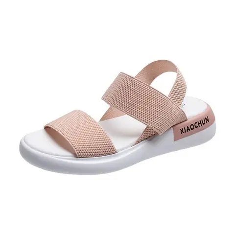 sandals fashion solid color comfortable platform casual shoes women sandals open toe beach summer shoes female