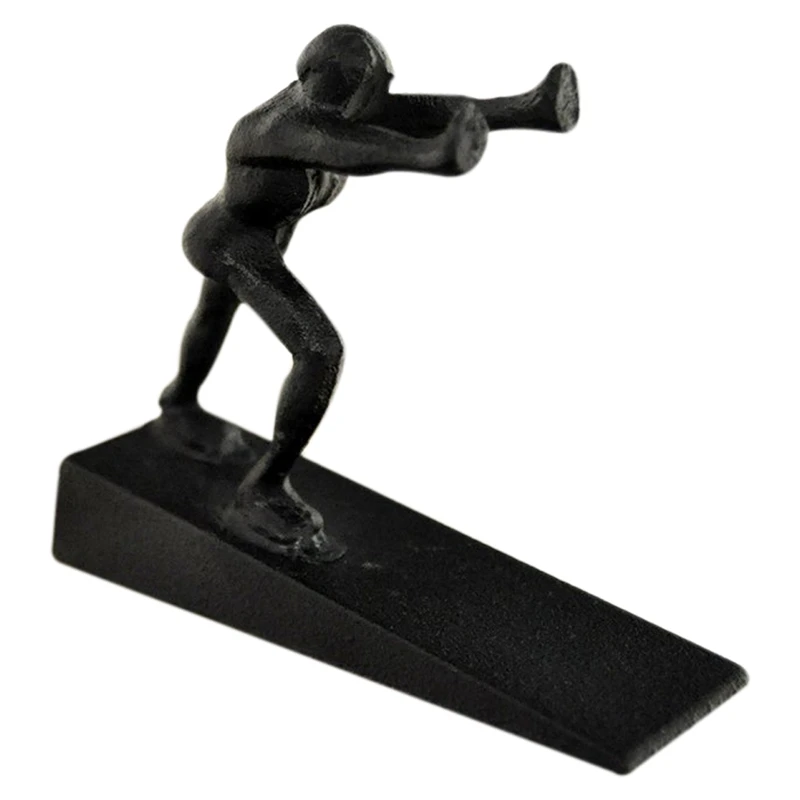 

TOP!-Cast Iron Door Stop - Decorative Rustic Door Stoppers- Stop Your Bedroom, Bath And Exeterior Doors