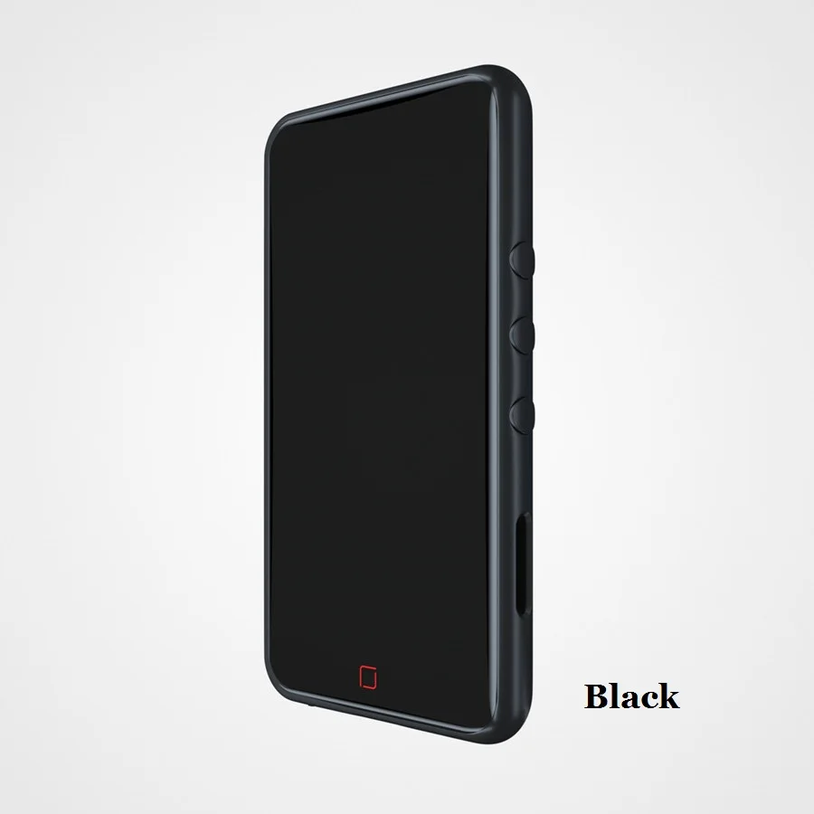 Black Mahdi металлический портативный Bluetooth MP4 MP3 музыкальный плеер fm-радио HD сенсорный экран Поддержка TF секундомер мини MP4 плеер динамик - Цвет: Black