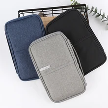 Новинка, большой дорожный кошелек, кошелек, органайзер, чехол для документов, для мужчин, t ID, для кредитных карт, Обложка для паспорта, сумка для женщин и мужчин, водонепроницаемый держатель для паспорта