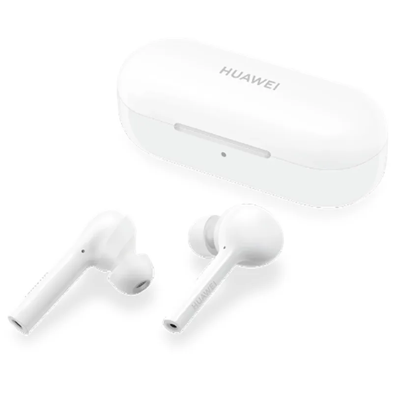 HUAWEI Freebuds Наслаждайтесь беспроводной Bluetooth 4,2 наушники с микрофоном Музыка сенсорный водонепроницаемый Handfree динамическая мода гарнитура - Цвет: HW Freebuds White
