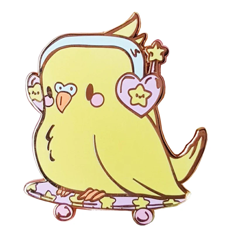 Birb Hard Enamel Pin
