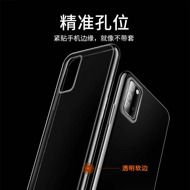 Ультратонкий Прозрачный мягкий ТПУ чехол для Huawei Honor 20 Pro тонкая защитная задняя