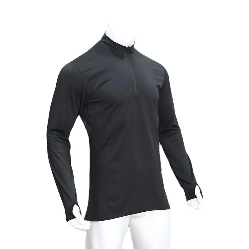 Emersongear Zip Version Underwear Thermal Winter Travel Sport Outdoor Cycling Hiking Nylon Velvet Camping