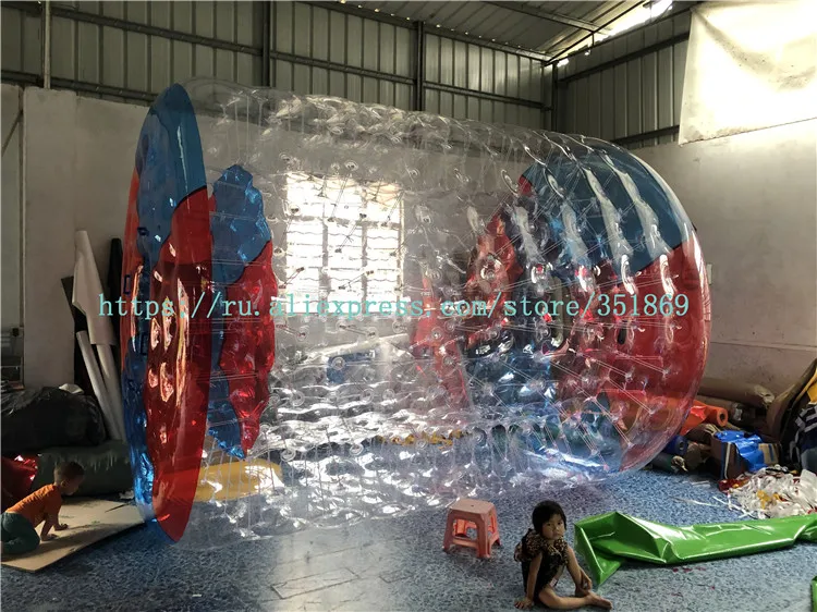 

Best selling PVC inflatable water park children's play equipment, PVC inflatable roller ball, water hamster ball