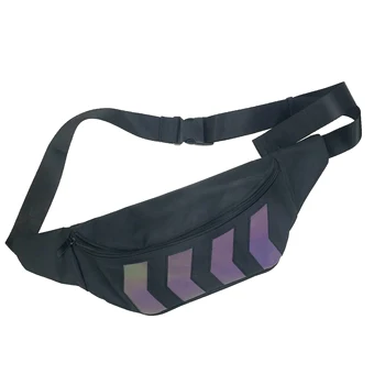 

Reflective Waist Pack Men Hip Hop Waterproof Personalized Fashion Women Chest Bag High Capacity Travel Outdoor Waist Bag DA60YB